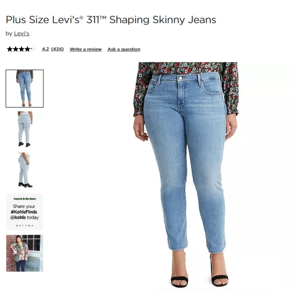 Levi's 311 Shaping Skinny Jeans
